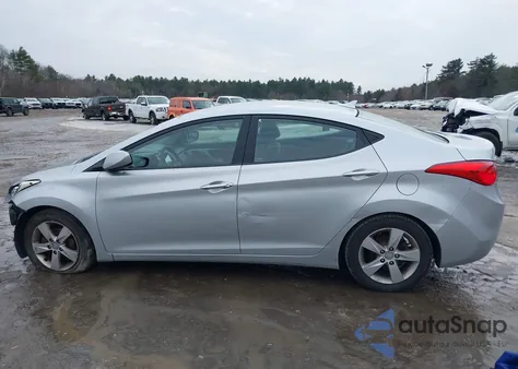 2013 Hyundai Elantra Gls из США, поврежденный, VIN 5NPDH4AE3DH449841